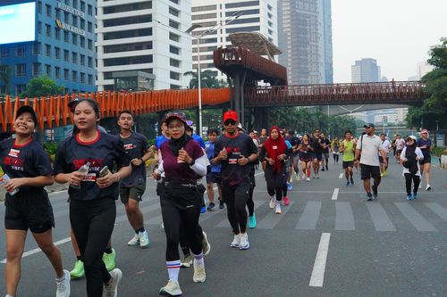 Race photo from One Run 10K Vibes 2024