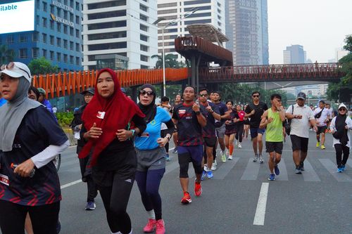 Race photo from One Run 10K Vibes 2024