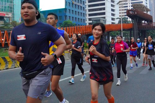 Race photo from One Run 10K Vibes 2024