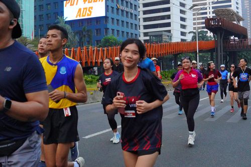 Race photo from One Run 10K Vibes 2024