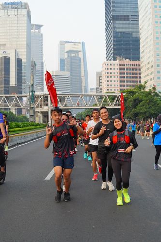 Race photo from One Run 10K Vibes 2024