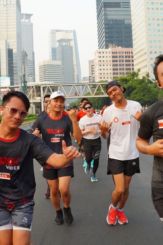 Race photo from One Run 10K Vibes 2024