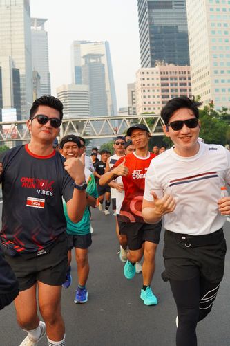 Race photo from One Run 10K Vibes 2024