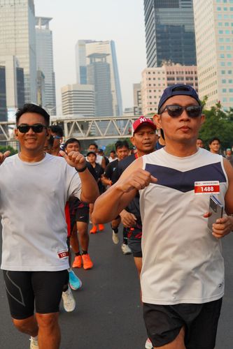 Race photo from One Run 10K Vibes 2024