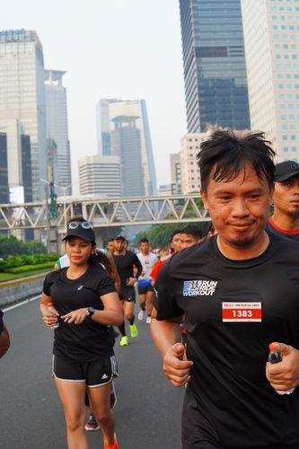 Race photo from One Run 10K Vibes 2024