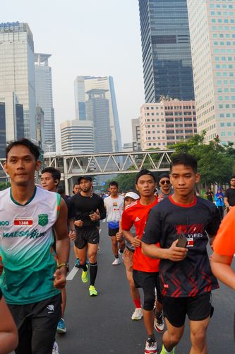 Race photo from One Run 10K Vibes 2024