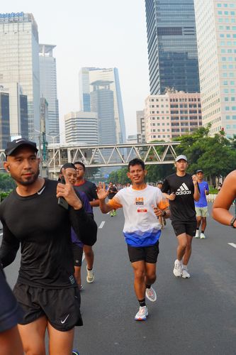 Race photo from One Run 10K Vibes 2024