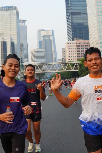Race photo from One Run 10K Vibes 2024