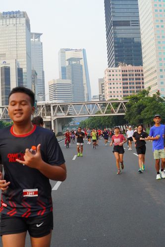 Race photo from One Run 10K Vibes 2024