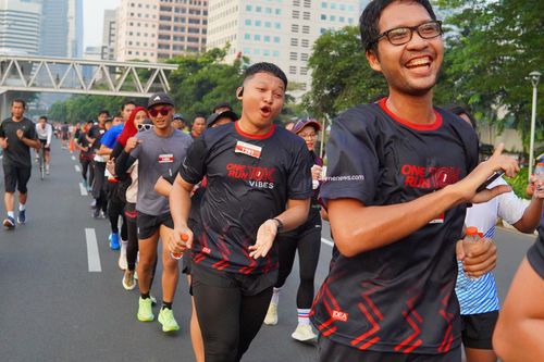 Race photo from One Run 10K Vibes 2024