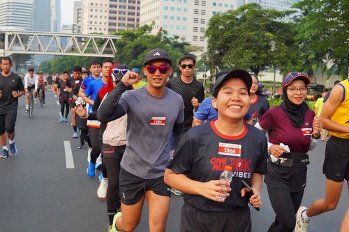 Race photo from One Run 10K Vibes 2024