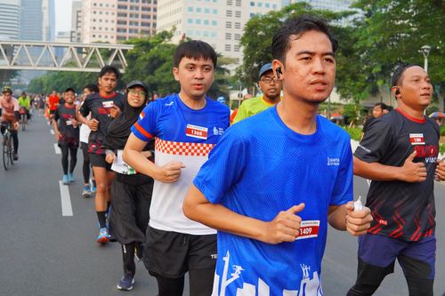 Race photo from One Run 10K Vibes 2024