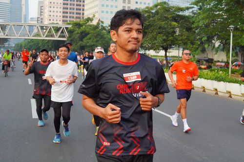 Race photo from One Run 10K Vibes 2024