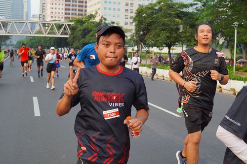 Race photo from One Run 10K Vibes 2024