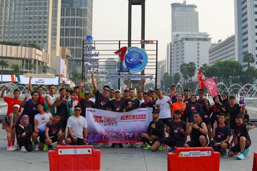 Race photo from One Run 10K Vibes 2024