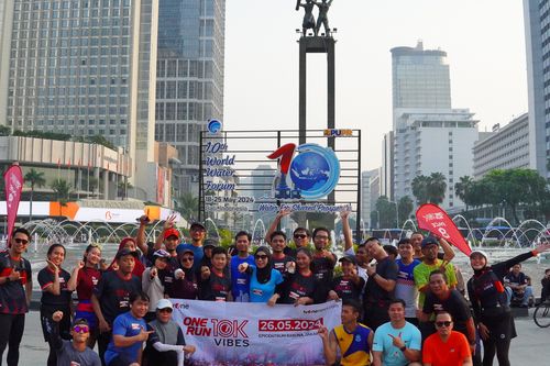 Race photo from One Run 10K Vibes 2024