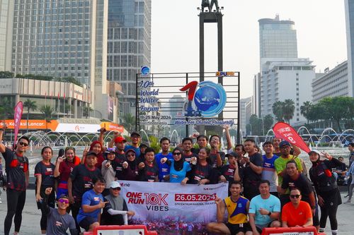 Race photo from One Run 10K Vibes 2024