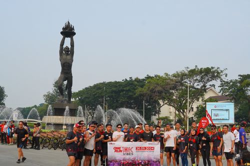 Race photo from One Run 10K Vibes 2024