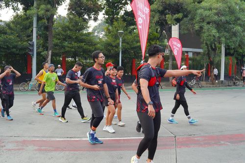 Race photo from One Run 10K Vibes 2024