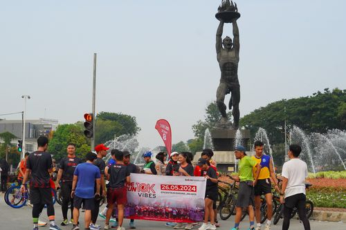 Race photo from One Run 10K Vibes 2024