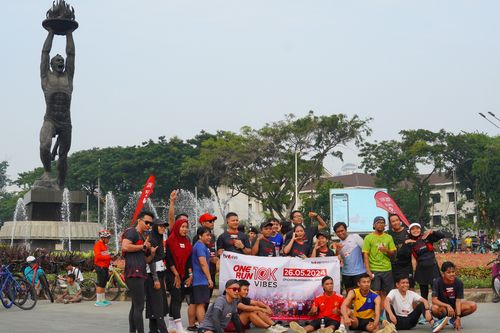 Race photo from One Run 10K Vibes 2024