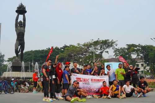 Race photo from One Run 10K Vibes 2024