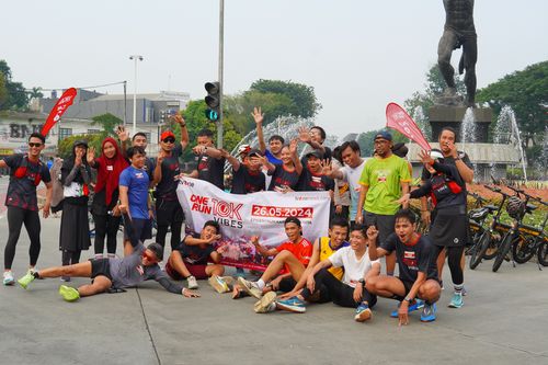 Race photo from One Run 10K Vibes 2024