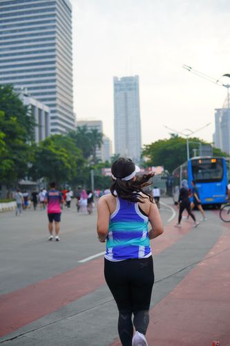 Race photo from One Run 10K Vibes 2024