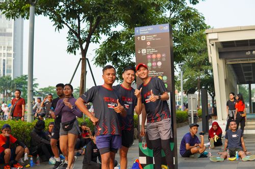Race photo from One Run 10K Vibes 2024