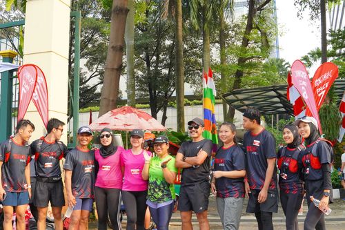 Race photo from One Run 10K Vibes 2024