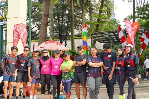 Race photo from One Run 10K Vibes 2024