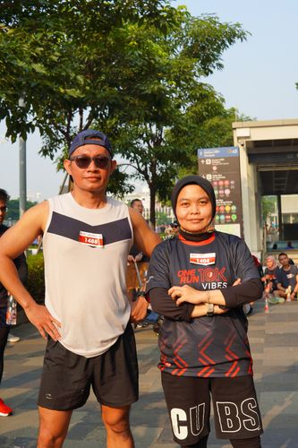Race photo from One Run 10K Vibes 2024