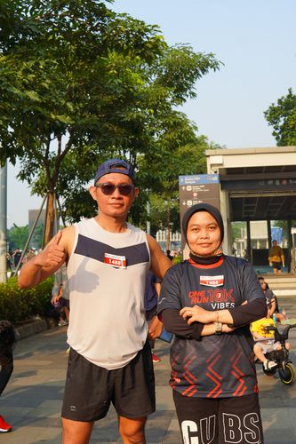Race photo from One Run 10K Vibes 2024