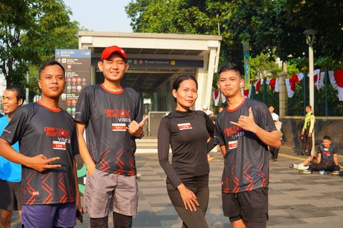 Race photo from One Run 10K Vibes 2024