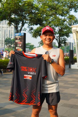 Race photo from One Run 10K Vibes 2024