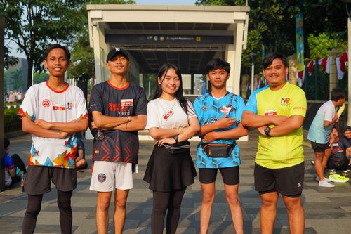 Race photo from One Run 10K Vibes 2024