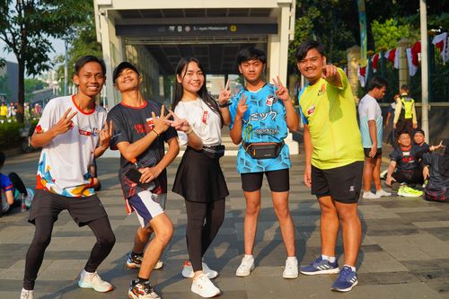 Race photo from One Run 10K Vibes 2024