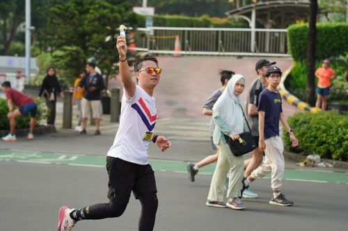 Race photo from MAKASSAR HALF MARATHON 2025 VIBES