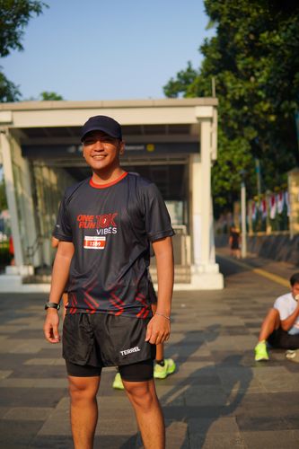 Race photo from One Run 10K Vibes 2024