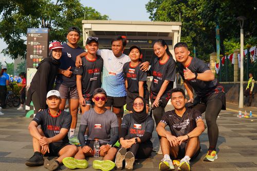 Race photo from One Run 10K Vibes 2024