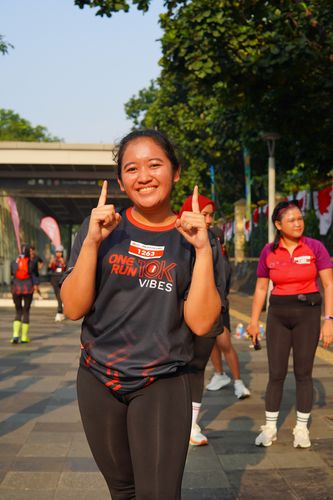 Race photo from One Run 10K Vibes 2024
