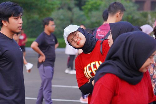 Race photo from Assurance Fun Run 2024