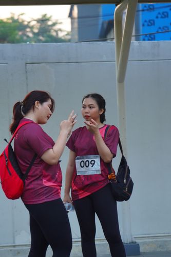 Race photo from Assurance Fun Run 2024