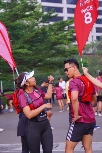 Race photo from Assurance Fun Run 2024