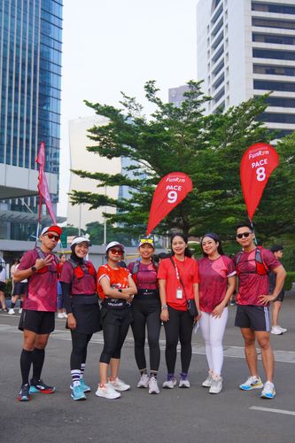 Race photo from Assurance Fun Run 2024