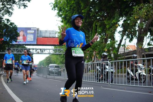 Race photo from SURABAYA ISOPLUS MARATHON 2025