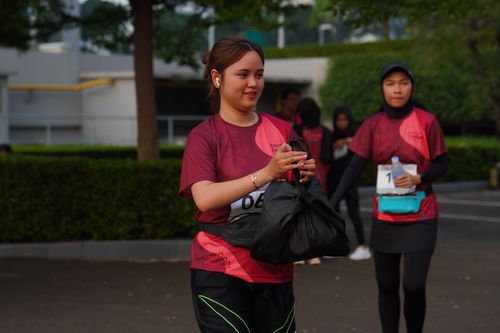 Race photo from Assurance Fun Run 2024