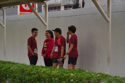 Race photo from Assurance Fun Run 2024