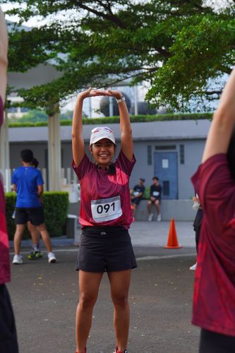Race photo from Assurance Fun Run 2024