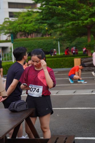 Race photo from Assurance Fun Run 2024